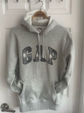 GAP Gray Hooded Sweatshirt